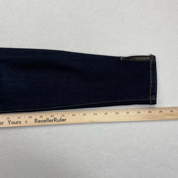 Frame Womens Blue Le High Skinny Mid Rise Pants Jeans Size 24 - Picture 9 of 11